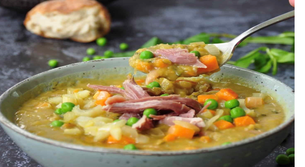 Warming Bacon Hock and Vegetable Soup